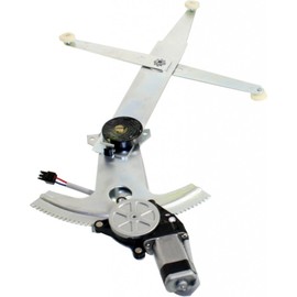 For Pontiac Firebird Front Window Regulator 1993-2002 Passenger Side | Power | With Motor | With Dielectric Grease and Rivet | 2-Pin Plug | GM1351149 | 10305685