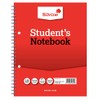 Silvine 9x7 Twin Wire Student's Notebook. 120 Pages Ruled 6mm