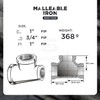 Supply Giant CNSU300I 1" x 3/4" x one inch Black