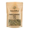 Green Cardamom Pods 250g by Colourful Trees
