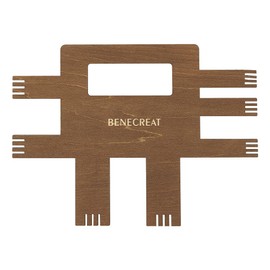 BENECREAT 5 Sizes Wooden Pompom Maker 1.5/2/ 2.7/3/ 3.5Inch Yarn Pompom Maker Simple Plush Ball Maker Ball Machine for Crafters and Sewing Enthusiasts