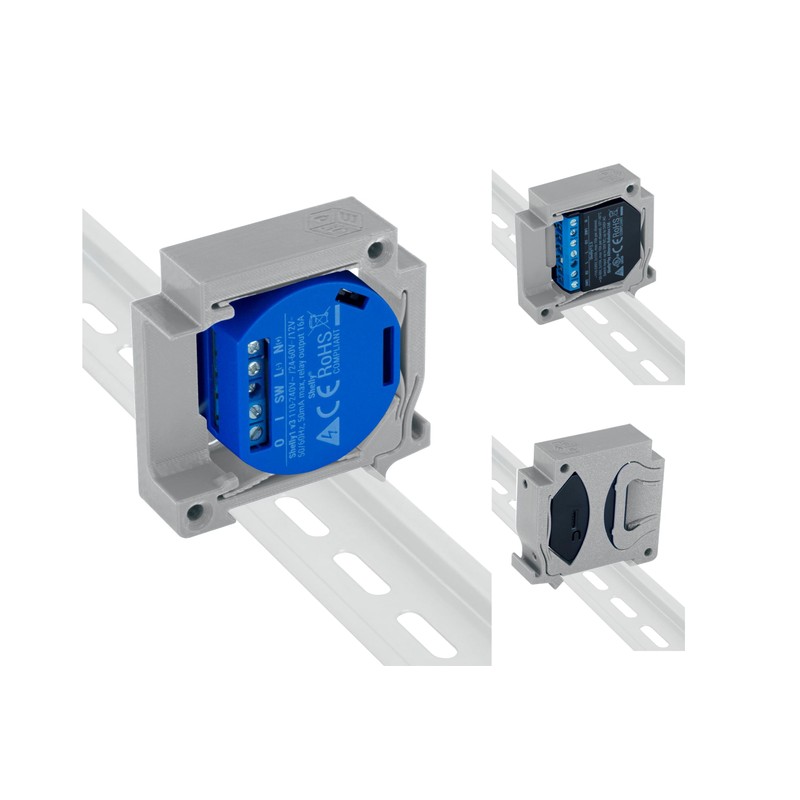 Print Worth 3D Allstar Universal DIN Rail / Wall Mount