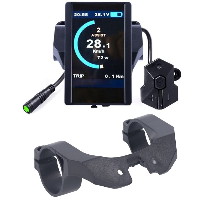 SPYMINNPOO Ebike LCD Display Bracket, Electric Bike Display Holder Compatible