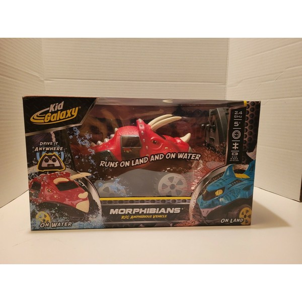 Kid Galaxy Morphibians Remote Control Amphibious Vehicle Runs On Land