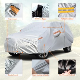 Neverland XXL Full Car Cover Waterproof All Weather Protection Sun UV Dust Cover Universal