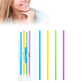 60 Pcs Teeth Files, Polishing Strips, Portable Dental File, Dental Polishing Strips, Tear-Resistant Teeth Whitening Abrasive Strip, Portable Dental Sandpaper File Dental Wear Resistant Plastic