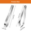 Bone Tweezers Pack of 2, Herringbone Tweezers Slanted Tip +