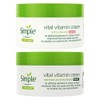 Simple Day & Night Face Cream Bundle with SPF15 for