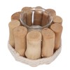 Innovative Log Candle Holder Aromatherapy Candlestick Holder Decorative Candlestick