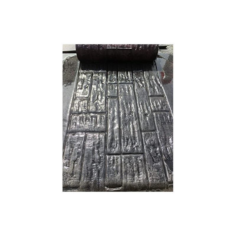 SBC Concrete Texture Roller Stamp and Masonry Forms Tool -
