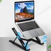Foldable adjustable laptop stand portable laptop stand MacBook laptop stand / 접이식 각도조절 노트북거치대 휴대용 노트북받침대 맥북 노트북스탠드