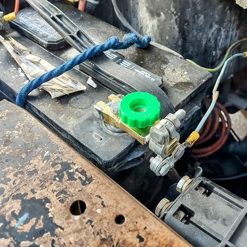 Top Post Battery Disconnect Switch 12V, Ampper Quick Disconnect Battery