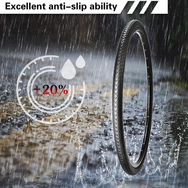 700x35c/700x38c Gravel Bike Tires 60 TPI Pair Road Bike Tires