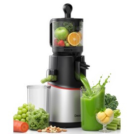 3-in-1 Cold Press Juicer, Juicer Machine,Makes Juice & Sorbet & Nut Milk