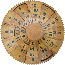 The Happy Puzzle Company | True Genius Grecian Computer | Wood Brain Teaser Puzzle Based Ancient Artifacts | Learn Lateral Thinking & Problem Solving Skills | Ages 10+