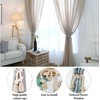 Pack of 8 Curtain Rope Tiebacks, Curtain Rope Buckle, Handmade