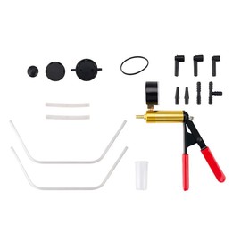 MARSFLUX Auto Repair Toolbox, Hand Held Brake Fluid Bleeder Universal Vacuum Pressure Pistol Pump Tester Kit