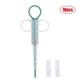 Tablettengeber für Katzen, 10 Stücke Tablette Feeder Hunde Katzen Kapsel Tabletten Pillen Fütterungs Werkzeug Pet Pusher Spritze Tabletteneingeber für Katzen kleine Hunde