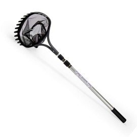 Aquascape 74005 Pond Shark Net Skimming, Maintenance and Water Garden Tool, 96-inch, Gray
