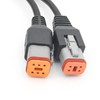 OTKEFDI Motorbike OBD Diagnostic 4+6Pin 2 in 1 Adapter,H-Davidson Motorcycles
