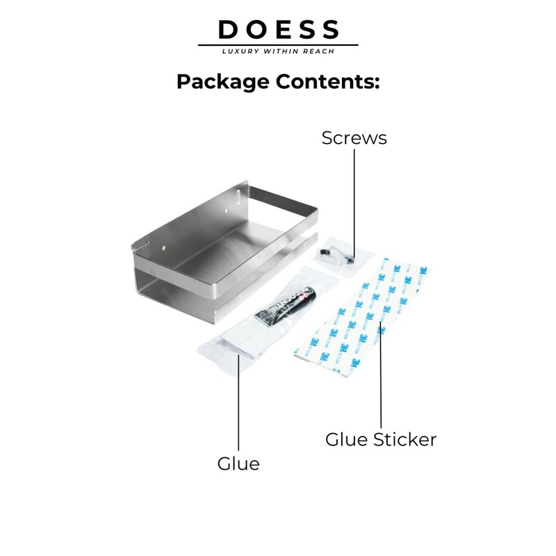 DOESS Spice Rack- Kitchen Rack-Hangable Kitchen Rack-Kitchen Cabinet Organizer-Spice Jar