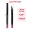 Glitter Liquid Gold Eyeliner, Diamond Shimmer Eyeliner Waterproof Long-Lasting, Metallic