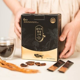 Samuri (햇살맞춤)6년근 홍삼으로 만든 삼우리 홍삼스틱 10ml 100포 (Perfectly Sunlit) 6-Year-Old Red Ginseng Samuri Red Ginseng Stick 10ml 100 Packs