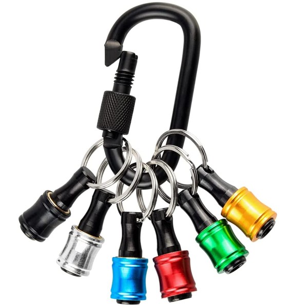 Bestgle Bit Holder, Socket Holder, Key Holder, Portable, Storage, Tip