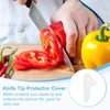 uxcell 30Pcs Blade Knife Tip Protector Cover, 36 x 15.7