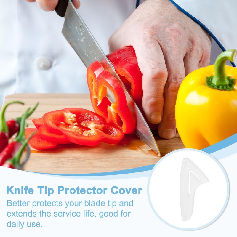 uxcell 30Pcs Blade Knife Tip Protector Cover, 36 x 15.7