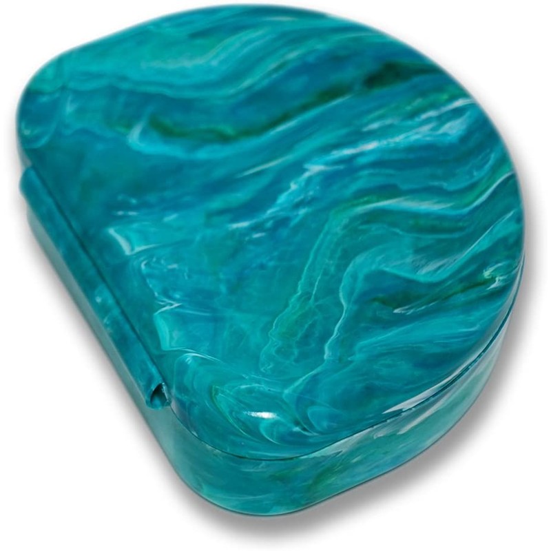 QUIST (TM) Orthodontic Retainer Case (Turquoise)