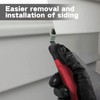 Vinyl Siding Removal Tool with Extra Long Handle- Steel Blade