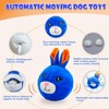 BABOLI Automatic Moving Dog Toy for Boredom, Attractive Bouncing Bunny