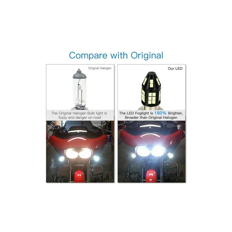 SHENKENUO Super LED light bulb for 1987-1993 SUZUKI LT230E QUADRUNNER