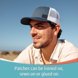 Laughing Lizards Small Black American Flag Patches (10-Pack) Patriotic USA Grey & Black Embroidered Flag Patch, Iron On, Glue On, or Sew On to Uniforms, Hats, Backpacks, Jackets, Pants, & Accessories