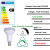 ukzboss R50 E14 Base 5W LED Bulb 2700K Soft White