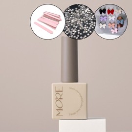 classic nail Moregel Velvet Matte Top Gel 10ml + 30 parts / 모어젤 벨벳 매트탑젤 10ml+파츠30개