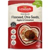 Linwoods Milled Flaxseed,Chia,Apple & Cinnamon 200g (Pack of 8)