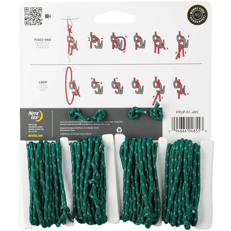 Nite Ize Unisex F9sp-01-4r3 Tent Line Kit, Green