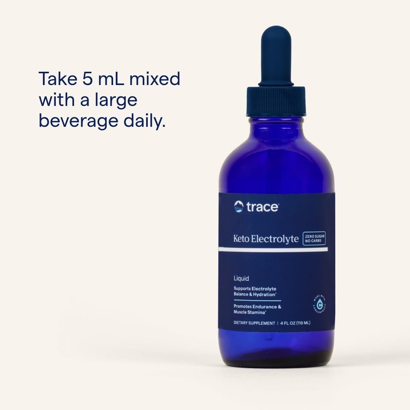 Trace Minerals Keto Electrolyte Drops - Support Muscle & Nerve