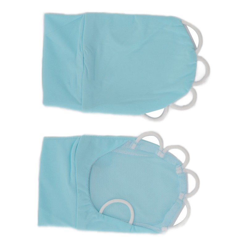 Half Finger Gloves Breatheable UV Protection Ice Silk Outdoor Gloves