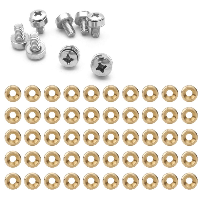 Pack of 50 Countersunk Screws Washers Countersunk Washers CNC Pure