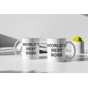 World's Best Boss - Tasse mit Spruch, Arbeit Kollegen Gag