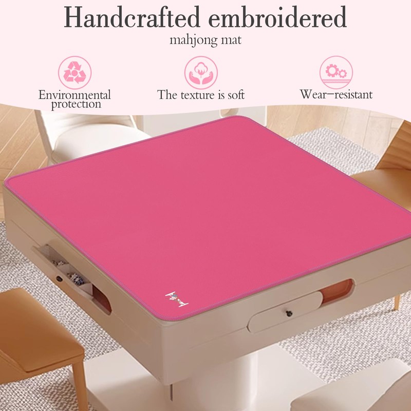 Gedgan Mahjong Mat | Neoprene Anti-Slip Noise Reduction, Simple Design