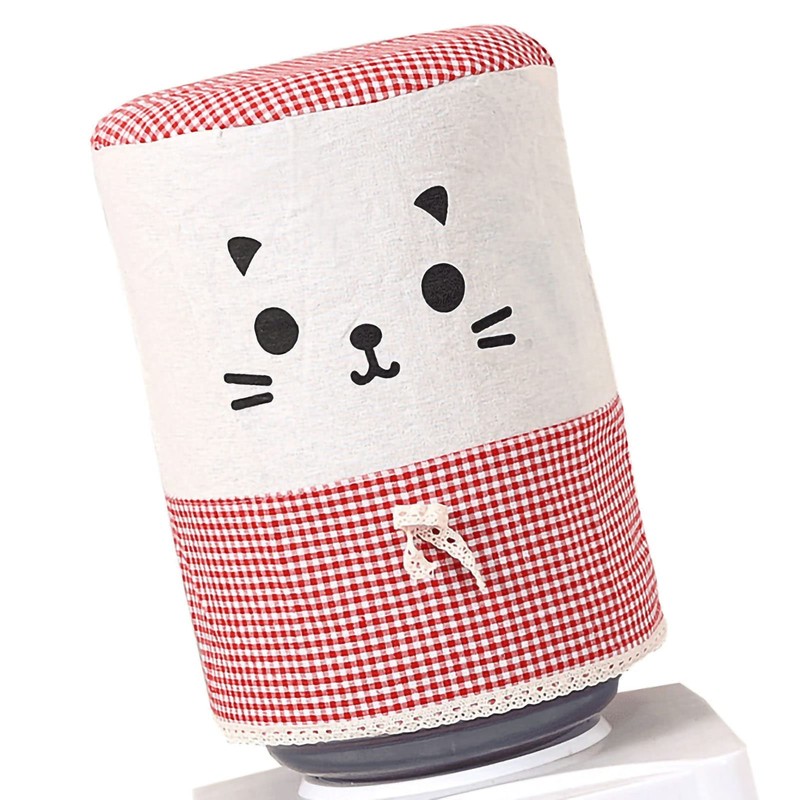 Water Dispenser Barrel Covers, Cute Fabric Bucket Decor Reusable Dust