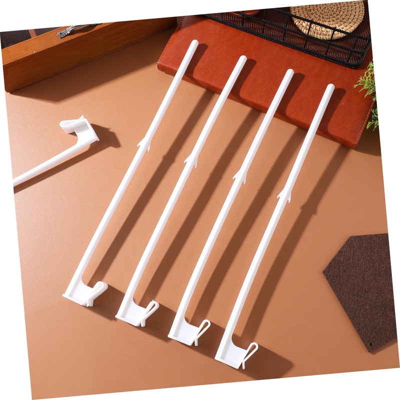 Luxshiny 12Pcs Car Flag Pole Window Clips Sturdy Car Window