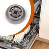 Upper Dishwasher Roller Wheels Lower Rack Wheels Replacement for Bosch