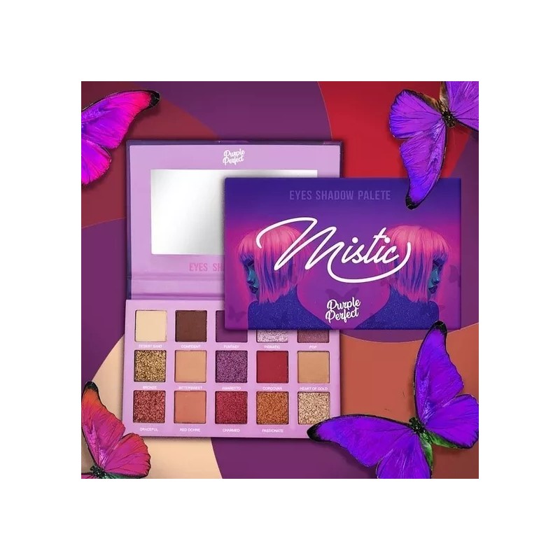 Purple Perfect Paleta De 15 Sombras Mistic Purple Perfect