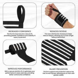 RESILIENCE Pro Unisex-Handgelenkbandagen, verstellbar, für Fitnessstudio, Muskelaufbau und Calisthenics, Handgelenkstütze für hochintensives Training