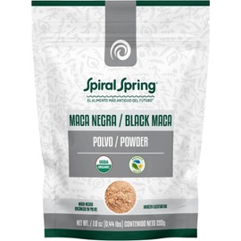 Maca Negra en Polvo 200g 100% Pura y Natural sin Aditivos - Suplemento Alimenticio de Origen Andino - Superfood de Alta Calidad Certificado. (1 Pz)